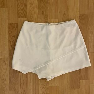 Solemio Asymmetrical Envelope Skort Size Small